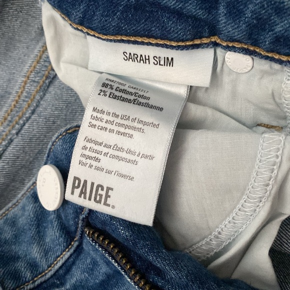 PAIGE Sarah Slim Jeans - Picture 5 of 7